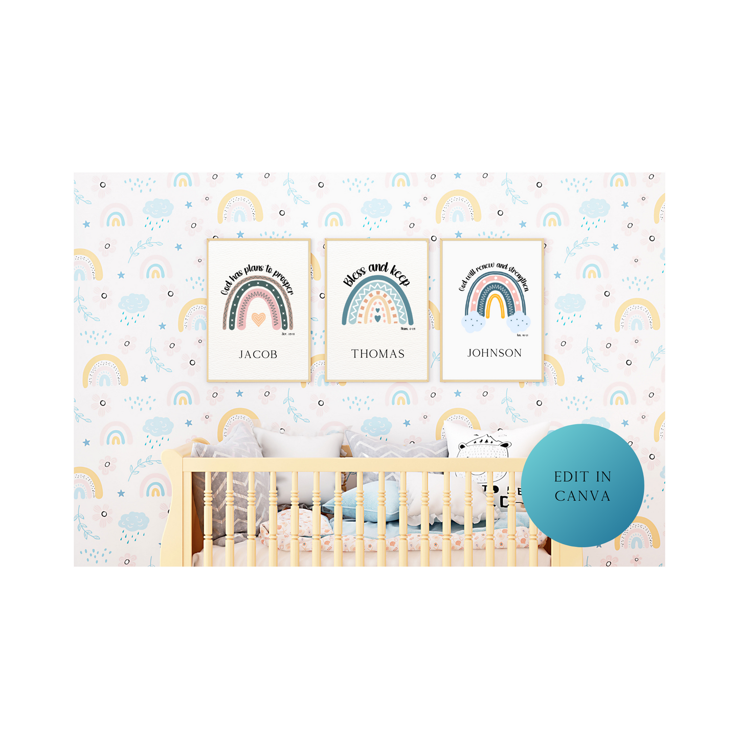 Bible Verse Bundle Rainbow Signs